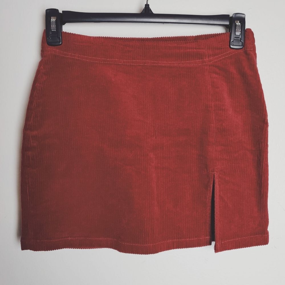VTG Y2K Cotton Candy LA Corduroy Mini Skirt, Size M
